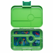 Škatla TAPAS XL 5, 1 l, svetlo zelena/džungle, plast, Yumbox