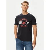Beverly Hills Polo Club Majica P-SS26M-TS1258 Mornarsko modra Regular Fit