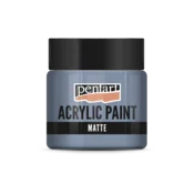 Akrilna barva mat - 50 ml - starinsko modra