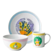 Otroški komplet porcelana 3 kosi — Jungle Patrol - 450514