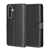 Etui Techsuit Leather Folio za Samsung Galaxy A36/A37 - črn