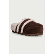 Inuikii natikači s platformo ženski semišasti Cozy Loafer