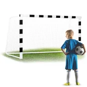 shumee Nogometni gol 300 x 160 x 90 cm NS-460 črno-bel