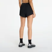 Kratke hlače Nike AeroSwift Womens Dri-FIT ADV Mid-Rise 3 Brief-Lined Running Shorts Black/ White S