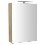 SAPHO Elegantna Kopalniška Galerka z LED Osvetlitvijo, Jilm Bardini 50x70x17cm