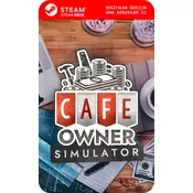 Cafe Owner Simulator - Steam koda brez škatlice (WINDOWS PC | STEAM DECK)