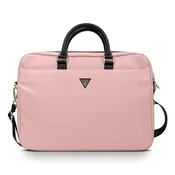 Guess Torba Guess Nylon Triangle Logo za prenosnik 16 - roza