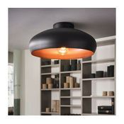 Eglo 55248 - Stropno svetlo MOGANO, 1xE27/60W/230V, crna