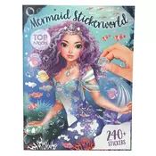 Knjiga s naljepnicama Depesche TopModel - Mermaid