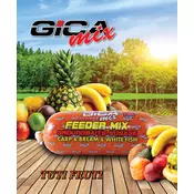 Gica Mix Feeder Salama 1kg Tuti Fruti