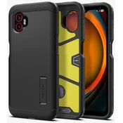 Ovitek Spigen Tough Armor, black - Samsung Galaxy XCover7 Pro (ACS09332)