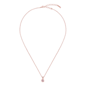 Ted Baker Lancic ELVINA: ENAMEL MINI BUTTON PENDANT, rozo zlatna