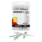 Arrow Aluminijaste slepe zakovice Arrow 3 x 10 mm (50 kosov)