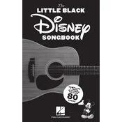Hal Leonard The Little Black Disney Songbook Note