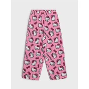 Sinsay - Flis pantalone Hello Kitty - roze