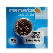 RENATA Renata baterija 357 1,55V Srebro oksid dugme baterija za SAT, Pakovanje 1kom (LR44)