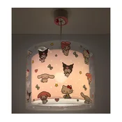 Dalber 41252 - Dječji luster HELLO KITTY&FRIENDS 1xE27/15W/230V ružičasta