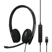 slomart EPOS ADAPT 160 USB II slušalke, naglavne, črne