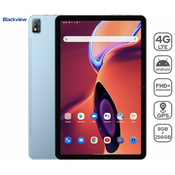 Blackview TAB16 11 tablet computer 8GB+256GB LTE, case and Stylus Pen included, blue