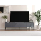 Hanah Home TV Komoda Dore, 180x45x30 cm, Antracit
