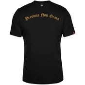 011Shop Muška majica kratkih rukava, Persona non grata, Crna