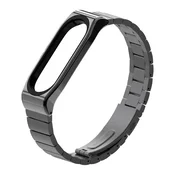 Tech-protect Mi Band 5/6 jekleni trak črne barve