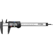 Extol Craft Drsna lestvica digitalno plastike, 0-150mm