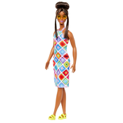 Mattel Barbie 210 lutka sa šarenom haljinom (FBR37)