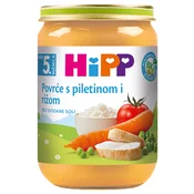 Hipp kašica povrće s piletinom i rižom 190g-pharmacy