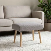 klop Enobarvno Svetlo siva 60 x 40 x 45 cm Bouclé