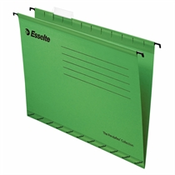 Esselte Pendaflex Standardne papirnate obešalne plošče, zelene barve, 25 kosov