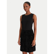 DKNY Cocktail obleka DD5I1B50 Črna Slim Fit