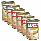 RINTI SENSIBLE piščanec & krompir v pločevinki 6 x 400 g