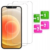 shumee 2x kaljeno steklo za iPhone 12/12 PRO steklo 9H | 2 kosa