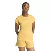 Adidas Ženska majica W Lin Sj T KC5192, Okrugli izrez, Narandžasta