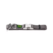 slomart pasja ovratnica hunter alu-strong siva velikost s (30-45 cm)