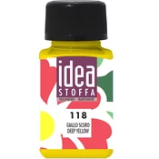 Barva za tekstil MAIMERI Idea Stoffa 60 ml - Temno rumena