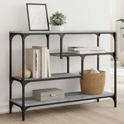 Konzolni stol boja hrasta sonome 100x30x75 cm konstruirano drvo