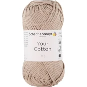 Schachenmayr Your Cotton 00010 Sand Pletilna preja
