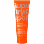 Superdry RE:charge gel za tuširanje za tijelo i kosu za muškarce 250 ml