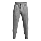 Hlače Under Armour Rival Fleece Joggers Castlerock Light Heather/ White S
