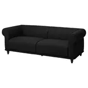 VISKAFORS Sofa trosed, Lejde boja antracita/smeda