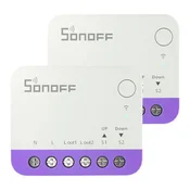 Sonoff SONOFF MINI-RBS WIFI KRMILNIK ZA ROLETE ZA PAMETNI DOM, KOMPLET 2 KOSOV