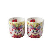 Maxwell&Williams Set skodelica za črno kavo Kaleidoscope 100ml/Roger/2 kos/porcelan, (5000267674)