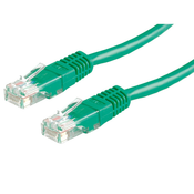VALUE UTP Patch Cord Cat.6, green 3 m kabel za umrežavanje Zeleno U/UTP (UTP)