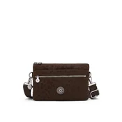 KIPLING Torba za čez ramo Riri Leo temno rjava