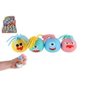Teddies Žoga z obrobami protistresna mačja sluz 6cm - mešanica barv