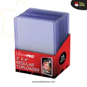 ULTRA PRO: 3 x 4 CLEAR REGULAR TOPLOADER (25 KOSOV)