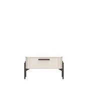 Jela Nocni stocic Rondo NS1/RO, 68x42x40cm, Bež