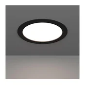 Eglo 901388 - LED ugradno svetlo FUEVA LED/10,5W/230V precnik 16,8 cm crno